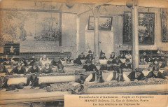 Paris Manufacture D'Aubusson Tapisseries Hamot Freres Une Des Ateliers à Paris