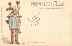 Paris Cpa Illustrateur Les Cris De Paris Balais Plumeaux Marchand Balais -
																					75000 Paris
																			