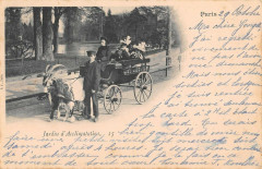 Carte postale ancienne Jardin d'Acclimatation
                                                                     à Paris 16e
                                