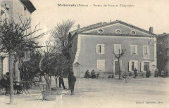 Saint Gervais Bureau Des Postes Et Telegraphes