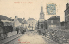 Mezidon Le Carrefour De L'Eglise