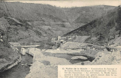 Vallee Sioule Construction Du Barrage De Chambionnet -
													63 Puy de Dôme
												