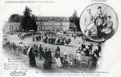 Moncontour Le Pardon De La Saint-Mathurin (dos non divisé) à Moncontour