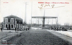 Mussey L'Ecluse Et La Maison Murel (cpa animée)