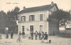 Lurey La Gare (belle animation -
													51 Marne
												