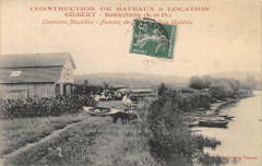 Bonnieres Construction De Bateaux Et Location Gilbert (cliché pas courant