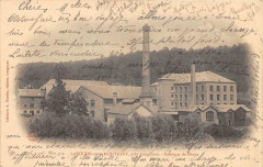Laroche Sous Montigny Pres Longuyon Fabrique De Draps  (dos non divisé à Montigny
