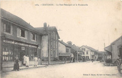 Chatenois La Rue Principale Et La Fraternelle