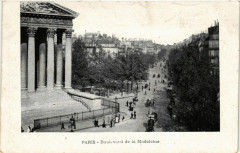 Paris 8e - Boulevard de la Madeleine à Paris 8e