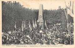 Crecy En Brie Inauguration Dumonument Des Combattants