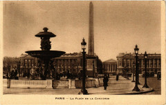 Paris 8e - La Place de la Concorde à Paris 8e