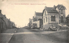 Sainte Magance Quartier Du Bureau De Poste