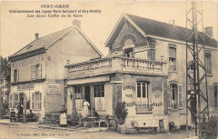 51 Oiry Gare Embranchement Des Lignes Paris Avricourt 2 Cafes De La Gare -
													75 Paris
												