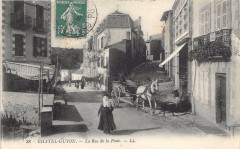 Chatel Guyon Rue De La Poste (cliché rare -
													63 Puy de Dôme
												