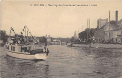 Melun Meeting De Canots Automobiles 1909 à Melun