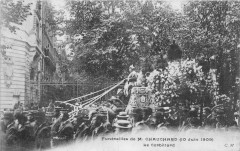 Paris Funerailles De M.chauchard Le Corbillard 1909 à Paris