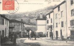 Debouche De La Route D´ANZAT Le Luguet