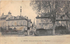 Brives Le Boulevard Carnot Et Rue De La Republique -
													19 Corrèze
												