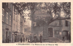 Sollies Pont La Mairie Et La Rue De L'Hotel De Ville -
													83 Var
												