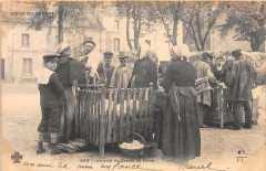 Scene Du Centre Un Coin Du Champ De Foire (dos non divisé)