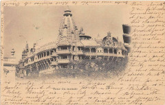 Paris Exposition 1900 Tour Du Monde (dos non divisé) à Paris