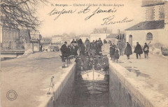 Bourges Chaland A L'Ecluse De Messire Jacques  (dos non divisé) à Bourges