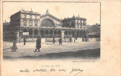 Paris La Gare De L'Est (dos non divisé) à Paris