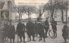 Ingrandes Place De La Mairie Et De L'Eglise