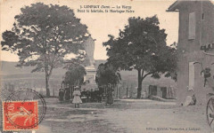 Lampaut La Vierge Dans Le Lointain Montagne Noire