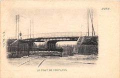 Ivry Le Pont De Conflans (dos non divisé)