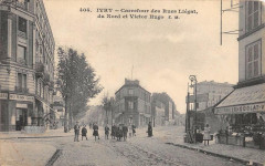 Ivry Carrefour Des Rues Liegat Du Nord Et Victor Hugo