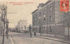 Montreuil Sous Bois La Gendarmerie Avenue Pasteur à Montreuil