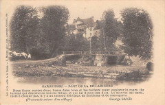 Gargilesse Pont De La Billardiere (dos non divisé) -
													36 Indre
												