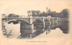 Valvins Pont Sur La Seine (dos non divisé)