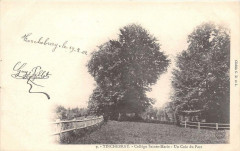 Tinchebray College Sainte-Marie Coin Parc (dos non divisé à Ri