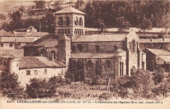 Chamalieres Sur Loire L'Ensemble De L'Eglise -
													43 Haute Loire
												