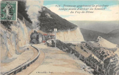 Tramway Gravissant La Plus Forte Rampe