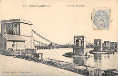 Forchambault Le Pont Suspendu