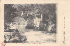 Ax Les Thermes Pont De L'Esquiroulet (dos non divisé) à Ax-les-Thermes