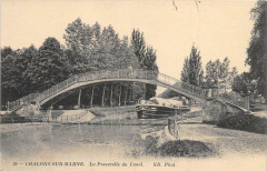 Chalons Sur Marne La Passerelle Du Canal -
													51 Marne
												