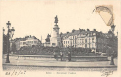 Lille Monument Pasteur (dos non divisé) à Lille