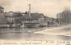 Epinal La Moselle Vue Prise Du Cours à Épinal