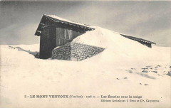 Le Mont Ventoux Les Ecuries Sous La Neige -
													84 Vaucluse
												