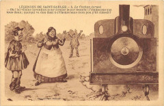 Legendes De Saint-Saulge Le Cochon Ecrase à Saint-Saulge