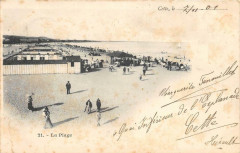 Cette La Plage (dos non divisé)