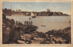 Saint Quay Portrieux Lles Rochers La Greve Noire Pointe De L'Isnin à Saint-Quay-Portrieux