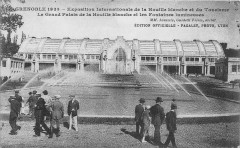 Grenoble Exposition Internationale Houille Blanche Fontaines Lumineuses à Grenoble