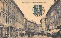 Chambery La Place Saint Leger à Chambéry