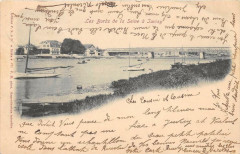 Les Bords De La Seine A Juvisy (dos non divisé)