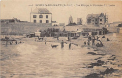 Bourg De Batz La Plage A L'Heure Du Bain -
													44 Loire Atlantique
												
